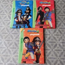 Bibliotheque Verte Lot 3 Livres Super 4 Playmobil n° 1 2 + Un Fantome 6-8 ans.