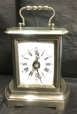 pendulette officier réveil  balancier court T.MAUREL Médaile d'or à Monthyon