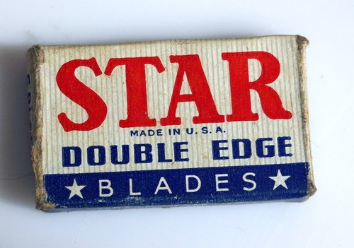 Vintage star razor blades usa - star,