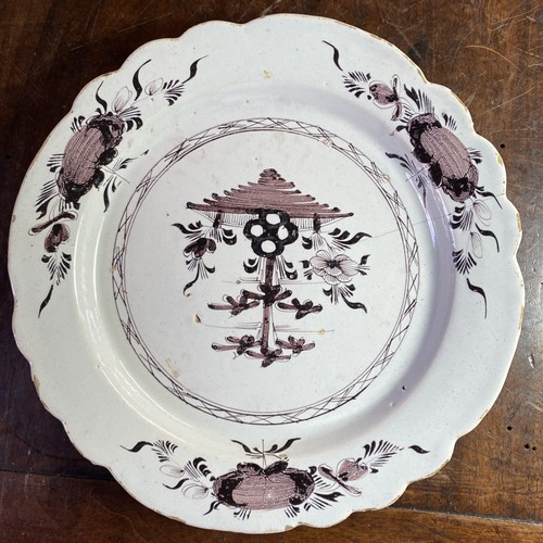 Ancienne assiette faïence - ancienne,