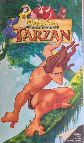 Tarzan walt disney vhs - disney, k7