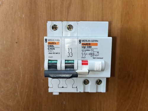 Disjoncteur differentiel 2pole - differentiel,