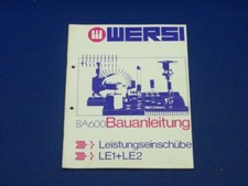 Ba Leistungseinschübe LE1+LE2 De Wersi Helios Orgue S