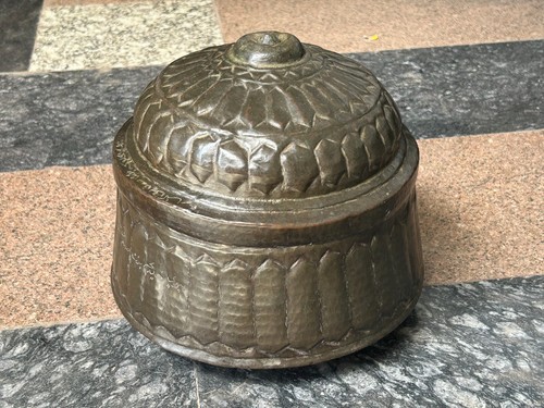 Boîte cuivre islamique - boîte,