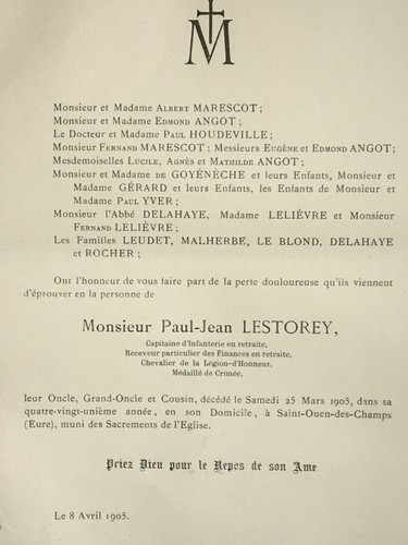 Lestorey marescot angot - marescot,