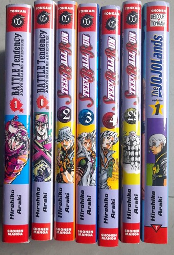 Tomes jojo bizarre adventure - tomes,