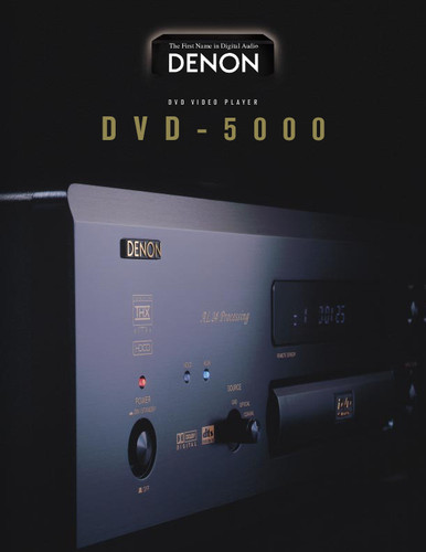 Denon dvd 5000 hdcd - denon, dvd-5000
