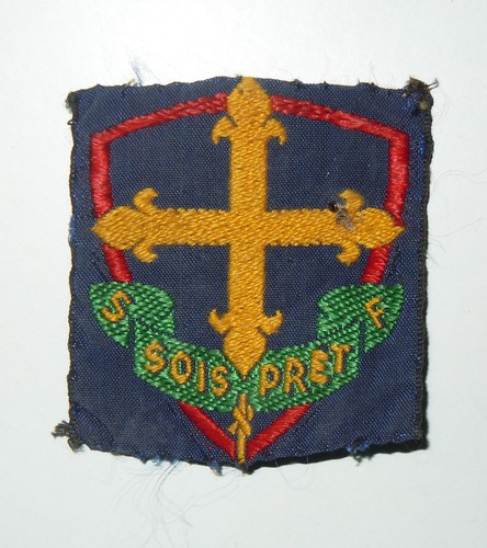 Ancien insigne tissu scouts - tissu,