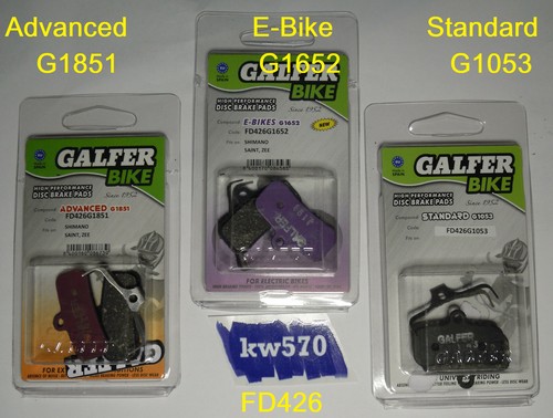 Galfer paire plaquettes de - de,