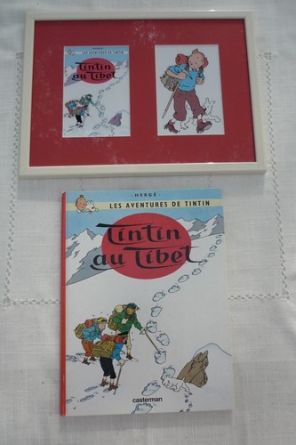 Tintin tibet tableau bd - tintin, au