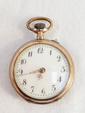 Montre SUISSE a Gousset de femme en Argent massif