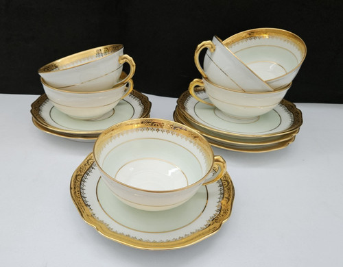 Six tasses café en - tasses, à