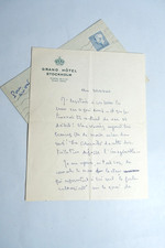 MAURIAC François, Lettre