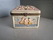 Boîte Ancienne Porcelaine