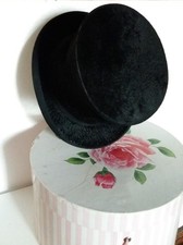 chapeau haut de forme enfant  de 6 ans à 11 ans avec boite