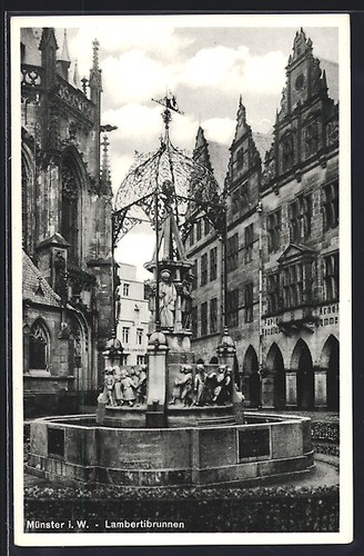 Münster fontaine - münster, w.,