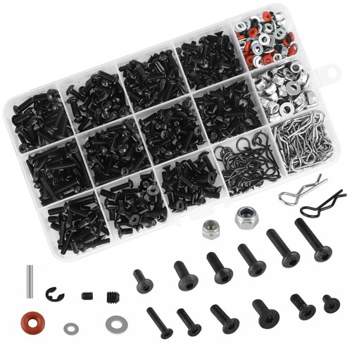 700pcs metal screws - 700pcs, box