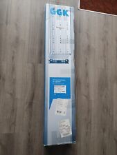 Goulotte GTL GGK, Goulotte blanche en plastique GGK 250mm x 60mm x 1,3m