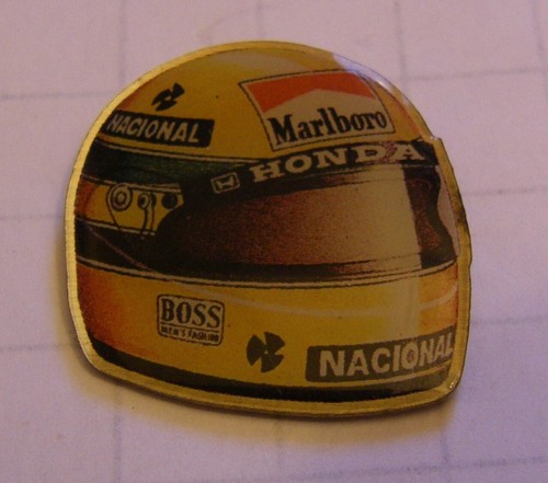 Ayrton senna helmet honda - ayrton,