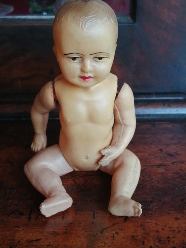 Petit poupon ancien celluloïd - poupon,