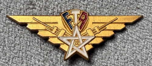 Insigne militaire fta - insigne,