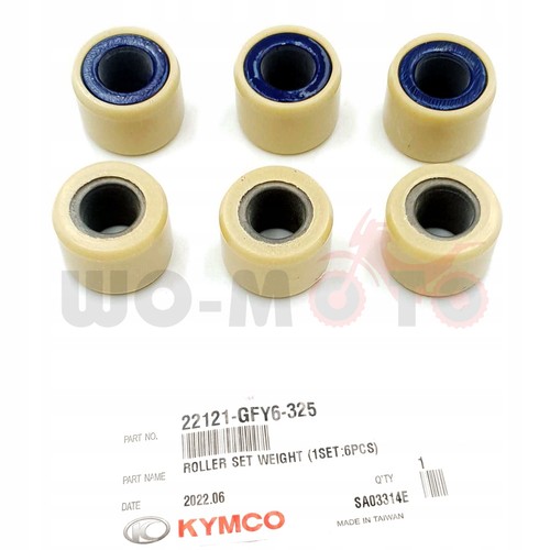 Rouleaux variateurs pour kymco - rouleaux,