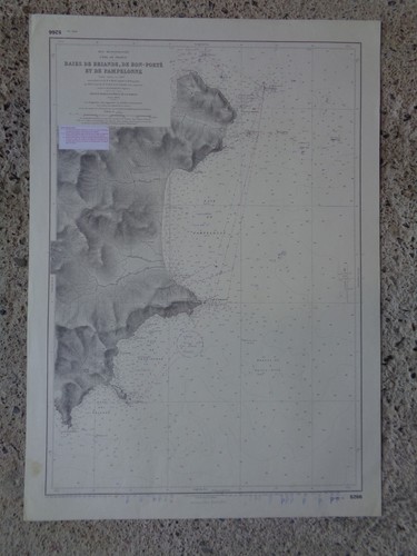 Carte marine baies de - carte,
