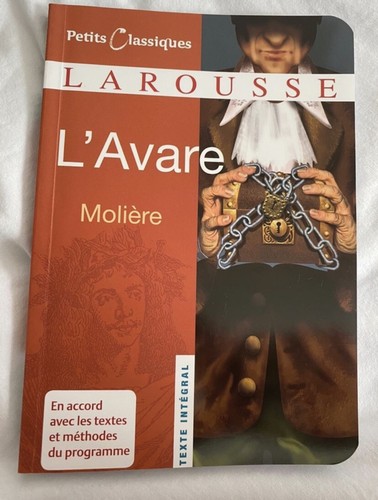 Avare molière - l'avare,