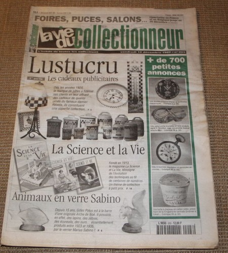 Vie collectionneur 203 - vie,