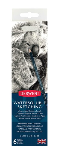 Watersoluble sketching set de - watersoluble,