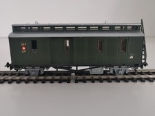 Rare Liliput réf. 272 S fourgon postal SBB CFF 2 essieux ép. III. Tbe, en boîte 