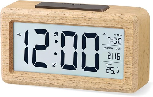 Dtkid réveil numérique - dtkid, bois
