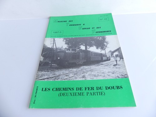 Magazine des tramways vapeur - magazine,