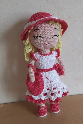 Poupée valentina fait - fait, main