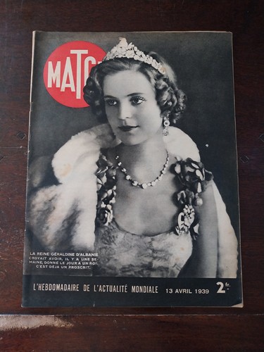 Ww2 paris match avril 1939 - ww2,