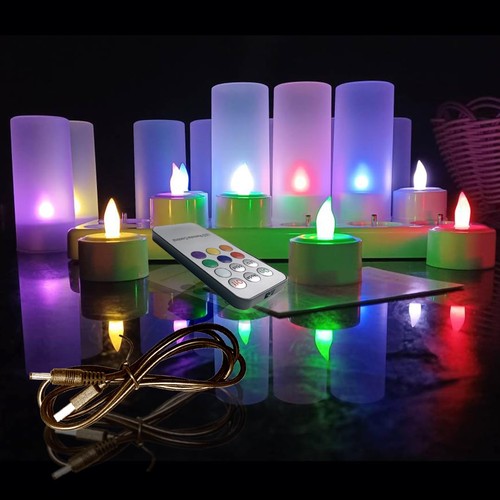 Lot bougie led - de,