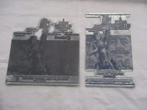 Plaque imprimerie cinema - imprimerie,