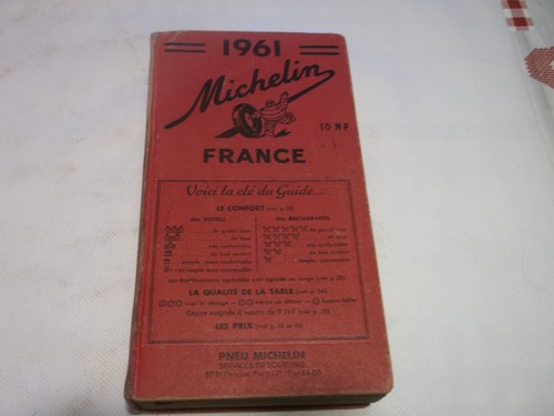 Guide 1961 michelin - 1961,
