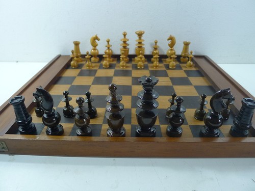 Antique french regence chess - antique,