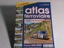 livre LE TRAIN SUP ATLAS/ATLAS FERROVIAIRES FRANCE 2022/2023/OCC