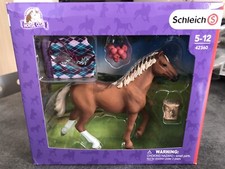 COFFRET Schleich 42360 - Cheval Miniature Pur-Sang Anglais + Accessoires