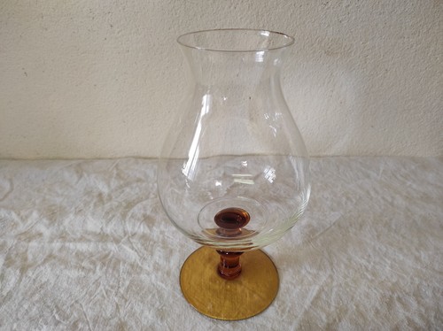 Grand verre pied 27 - verre, cm