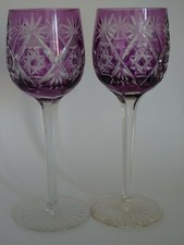 2 ANCIENS VERRES A VIN ROEMER