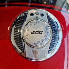 Autocollant 3D Moto Bouchon