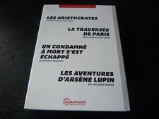 COFFRET 4 DVD NF "LES ARISTOCRATES / AVENTURES D'ARSENE LUPIN / UN CONDAMNE A MO