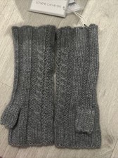 Gant femme  Gris  Taille unique Neuf  Mitaine  ESTHEME CACHEMIRE