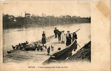 CPA Artaix L'embarquement des