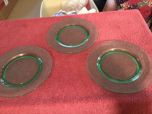 Round plan green glass - plan,