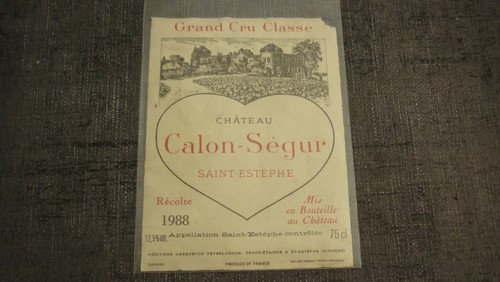 Etiquette vin saint - vin,