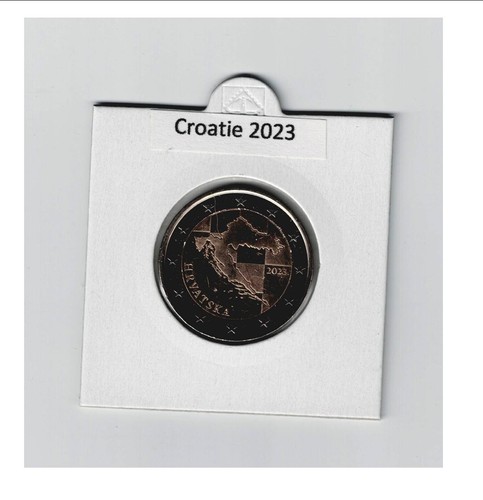 Pièce euros croatie 2023 - croatie,